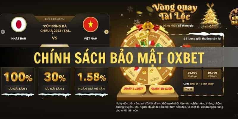 TÌm hiểu về chính sách bảo mật oxbet dành cho tân thủ